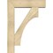 Ekena Millwork Westlake Block Rough Sawn Bracket w/ Offset Brace, Douglas Fir, 8"W x 32"D x 44"H BKT0806X32X44WTL05RDF - alternate 2